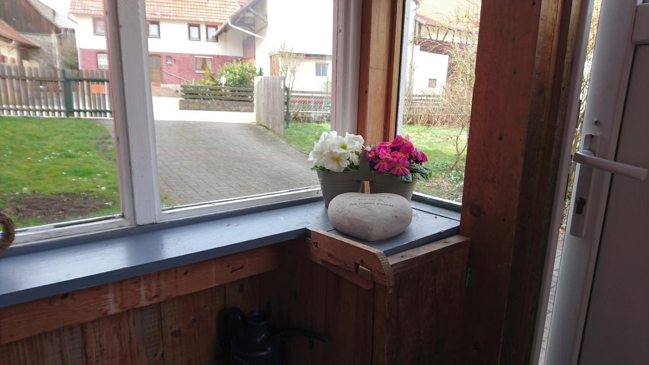 Ferienhaus Vom Bahratal Hausen  Exterior foto
