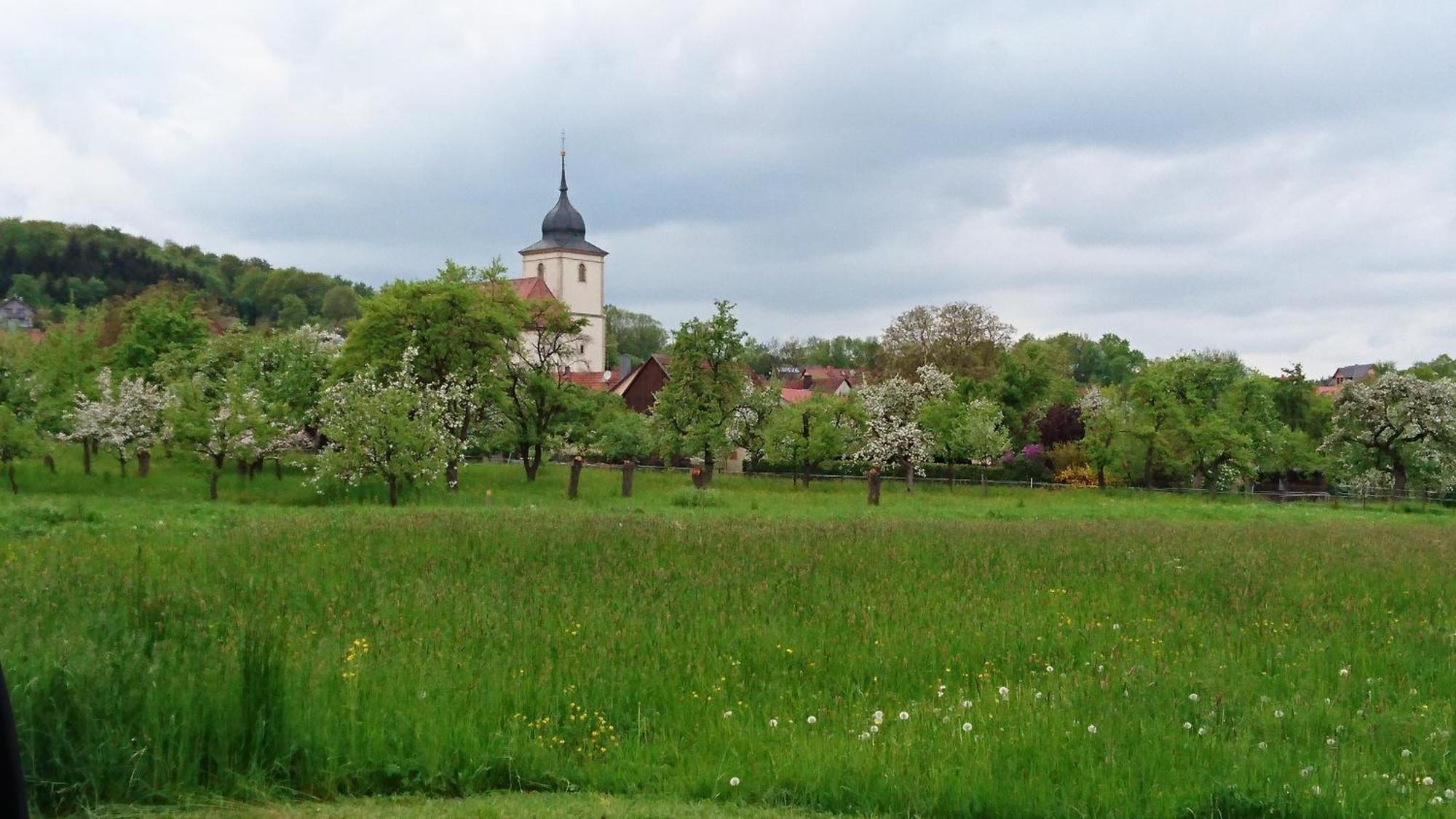 Ferienhaus Vom Bahratal Hausen  Exterior foto